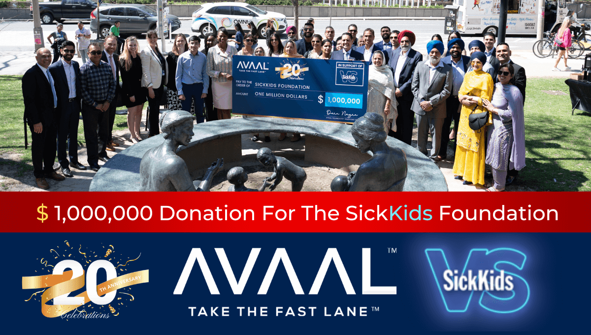 $1,000,000 Donation to SickKids Foundation